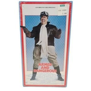 Armed And Dangerous VHS Video New Sealed John Candy Comedy Rare Vtg 1987 HT New